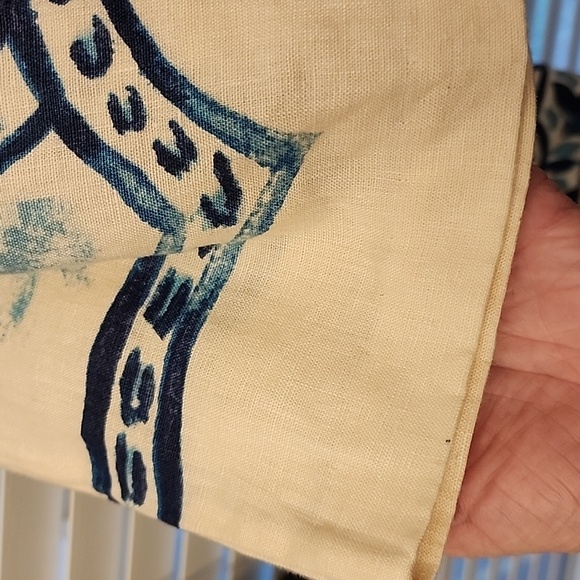 Chicos Artisan Linen Jacket sz 3 - Picture 2 of 8